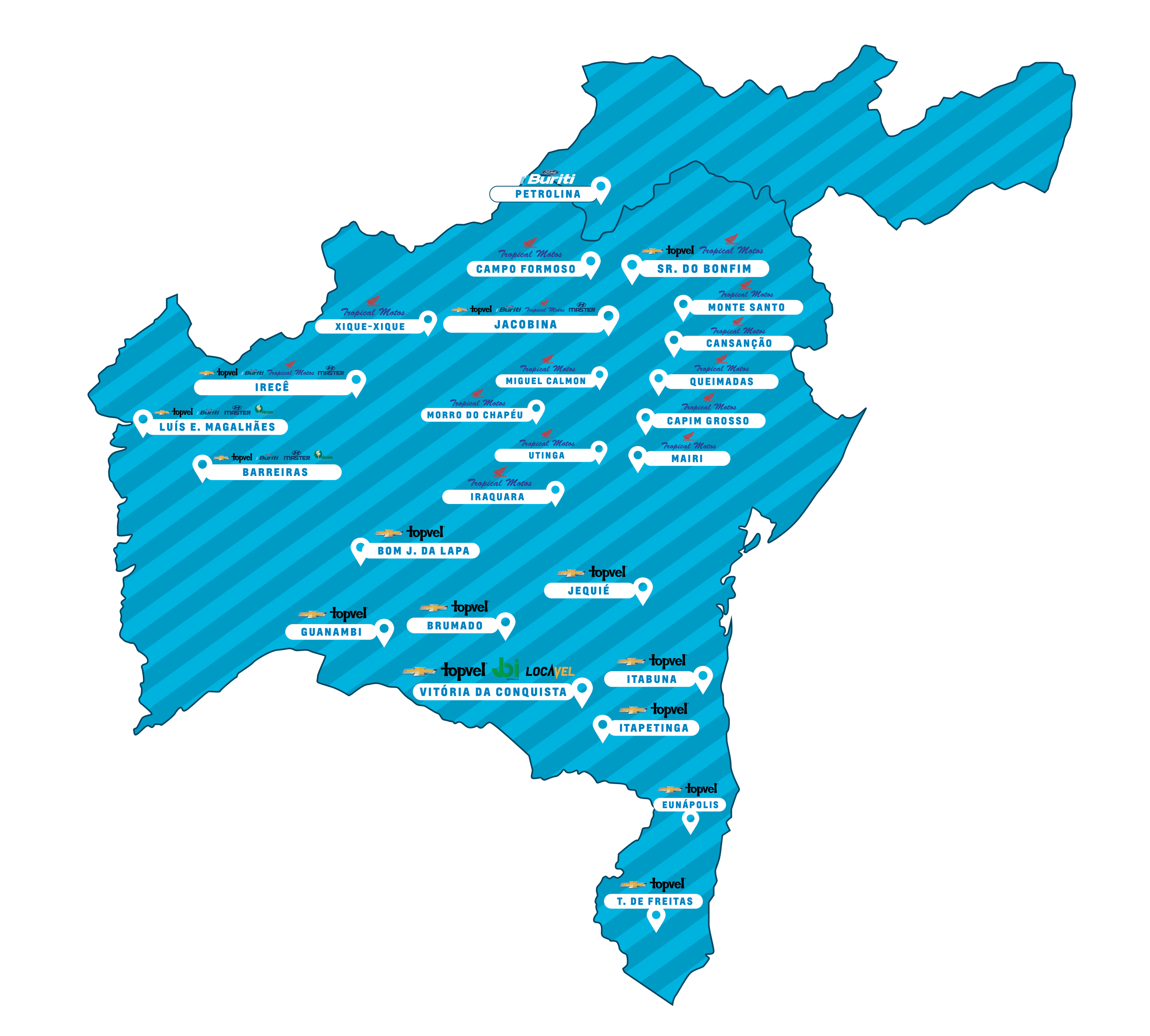 Mapa Grupo Brandão